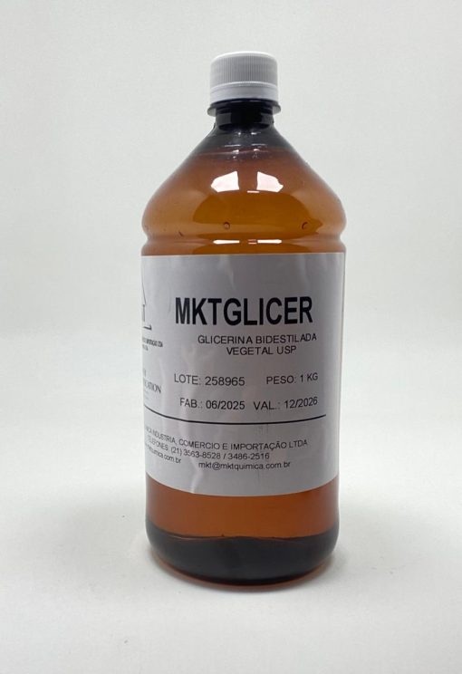 GLICERINA BIDESTILADA VEGETAL 1Kg