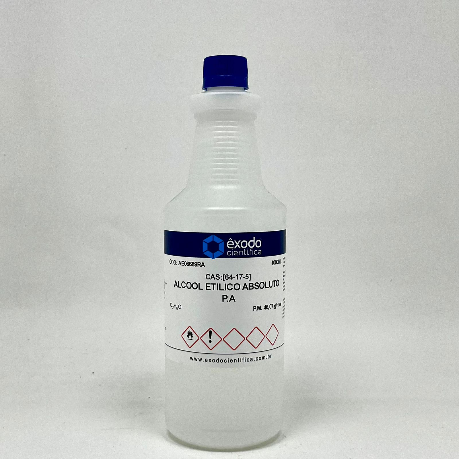 ÁLCOOL ETÍLICO ABSOLUTO PA 99,8% F.P 1LT