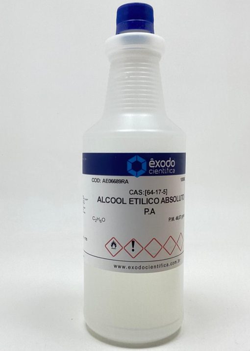 ALCOOL ETILICO ABS. PA 99,8% F.P 1LT
