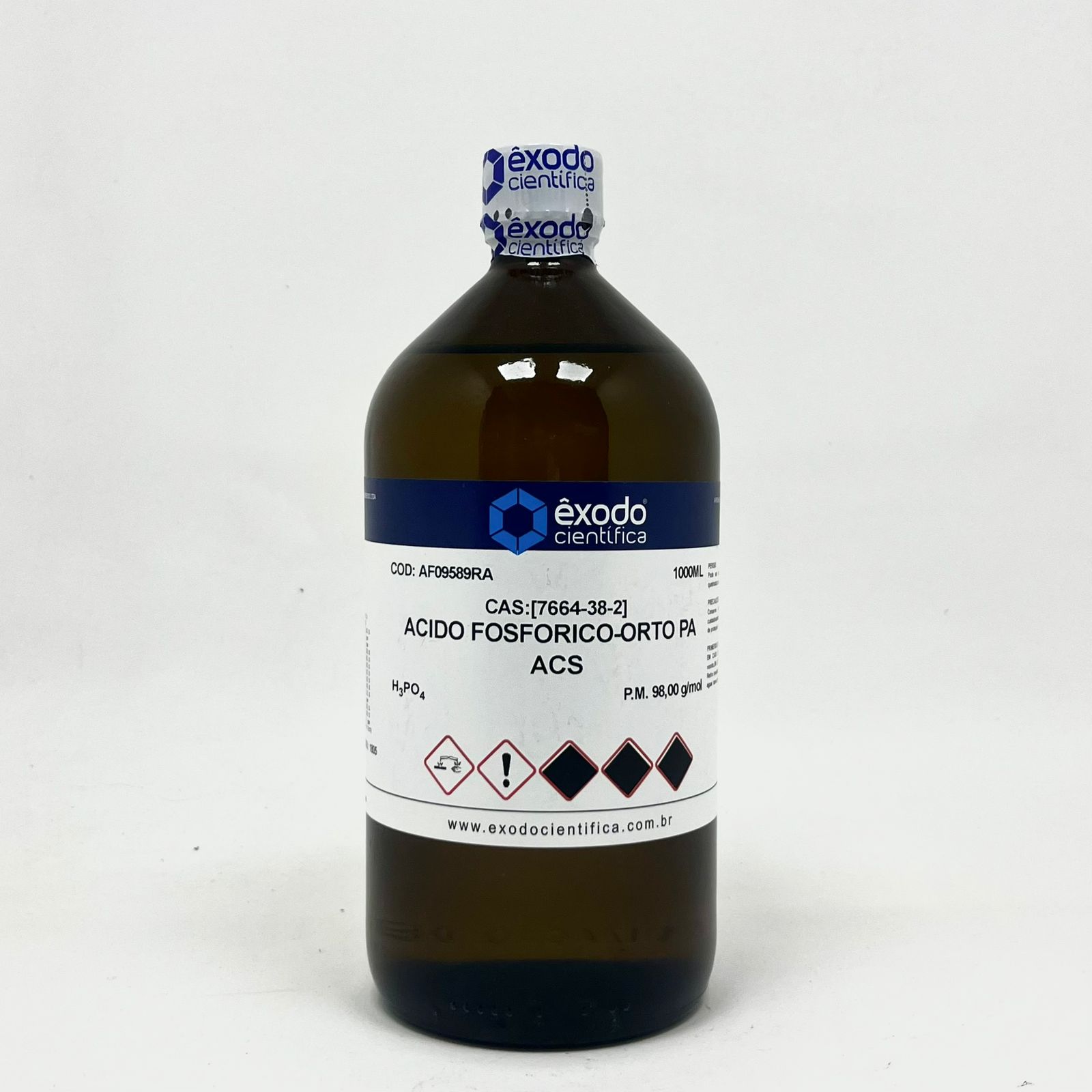 ÁCIDO FOSFÓRICO-ORTO 85% PA ACS 1LT