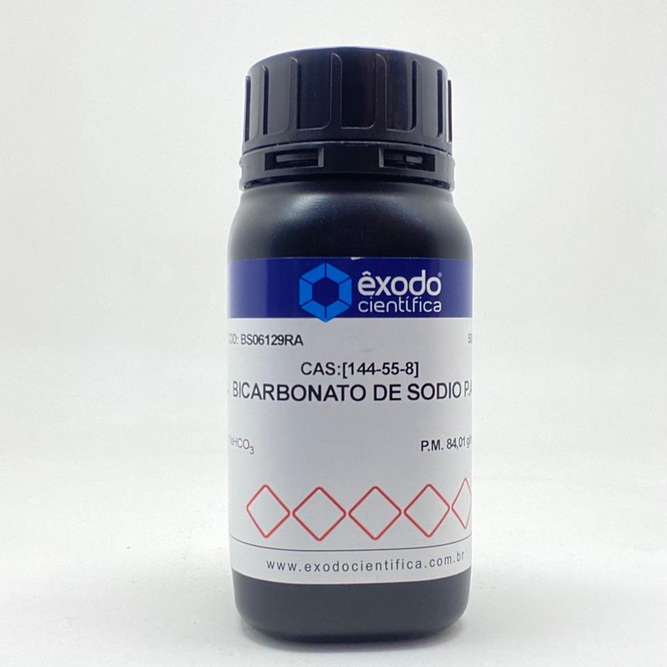 BICARBONATO DE SÓDIO PA 99% 500g
