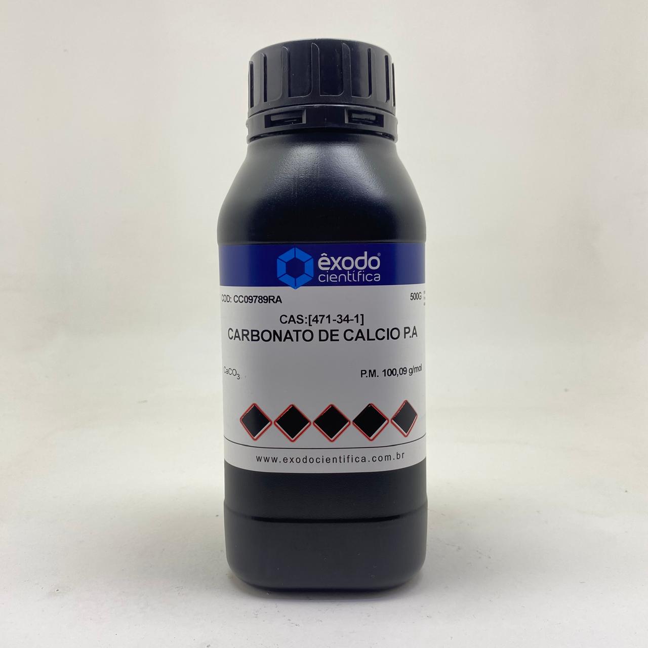 CARBONATO DE CALCIO PA 97% 500g