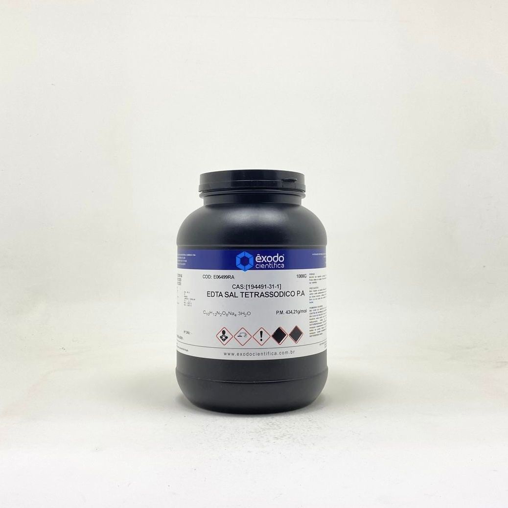 EDTA SAL TETRASSÓDICO 3H2O PA 1Kg