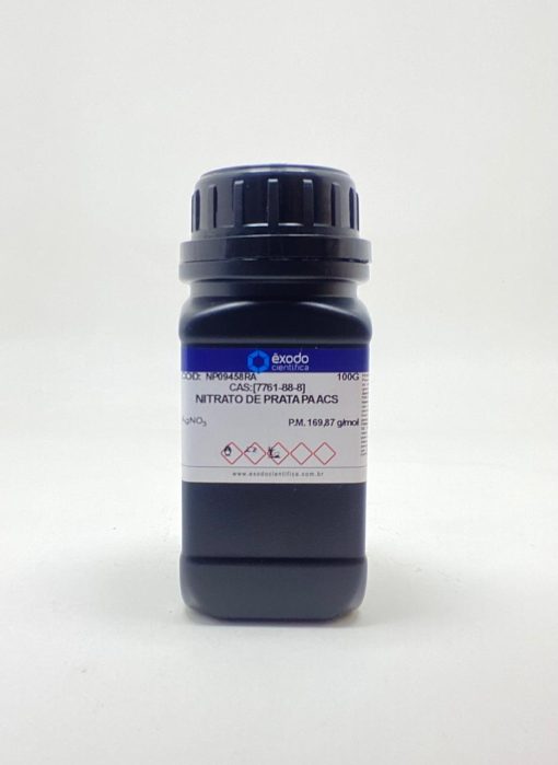 NITRATO DE PRATA PA ACS 99% 100g