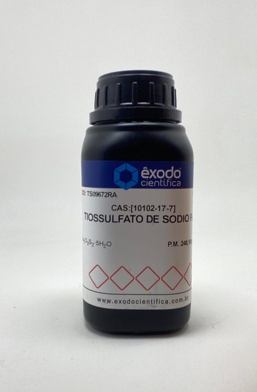 TIOSSULFATO DE SODIO 5H2O PA 99% 500g