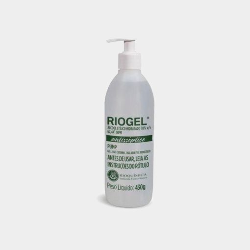 ALCOOL GEL ANTISSEPTICO 70% 430G PUMP