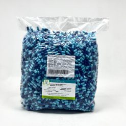 CÁPSULA GELATINOSA 0 AZUL ESCURO/AZUL CLARO 5MIL